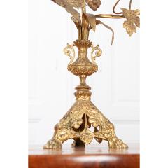 Pair of French 19th Century Brass Altar Candelabra - 1936989