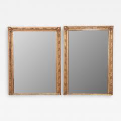 Pair of French 19th Century Mantle Mirrors - 2564516