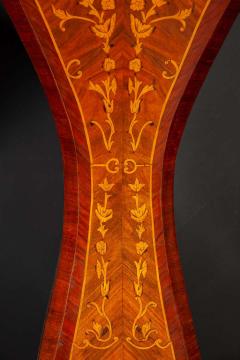 Pair of French 19th Century Marquetry Inlaid Large Pedestals - 1532501