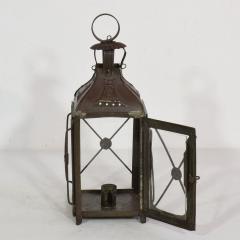 Pair of French 19th Century Metal Lanterns - 4113807