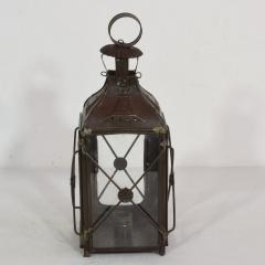 Pair of French 19th Century Metal Lanterns - 4113911