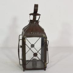 Pair of French 19th Century Metal Lanterns - 4113914