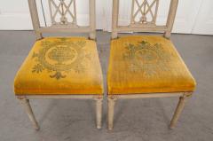 Pair of French 19th Century Neoclassical Style Side Chairs - 1111974