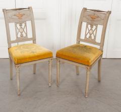 Pair of French 19th Century Neoclassical Style Side Chairs - 1111975