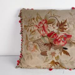 Pair of French 19th Century Tapestry Pillows - 2737890