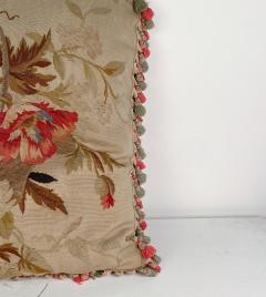 Pair of French 19th Century Tapestry Pillows - 2737891