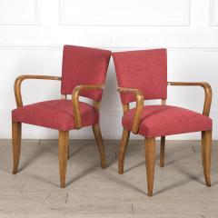 Pair of French 20th Century Bridge Chairs - 3611546