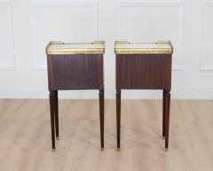 Pair of French 20th Century Louis XVI Style Bedside Tables - 4707247