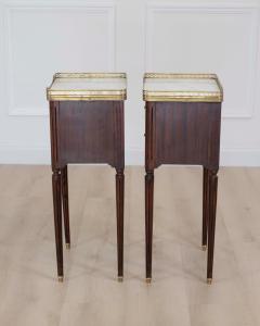 Pair of French 20th Century Louis XVI Style Bedside Tables - 4707251