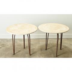 Pair of French Art Deco Garden Tables - 3627168