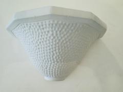 Pair of French Art Deco Plaster Wall Lights 1940 - 4330765