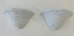 Pair of French Art Deco Plaster Wall Lights 1940 - 4330772