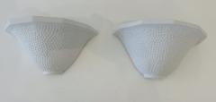 Pair of French Art Deco Plaster Wall Lights 1940 - 4330773