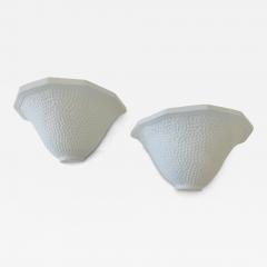 Pair of French Art Deco Plaster Wall Lights 1940 - 4332677