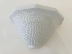 Pair of French Art Deco Plaster Wall Lights 1940 - 4446891