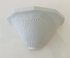 Pair of French Art Deco Plaster Wall Lights 1940 - 4446898