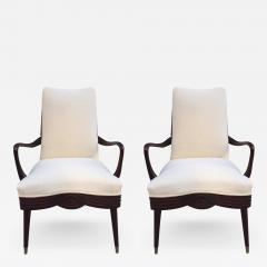 Pair of French Art Deco Side Chairs - 449637
