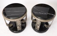 Pair of French Art Deco Side Tables - 4399365