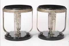 Pair of French Art Deco Side Tables - 4399366