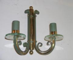 Pair of French Art Deco Wall Sconces - 1435684