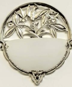 Pair of French Art Deco Wall Sconces Bird motif - 3942167
