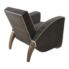 Pair of French Art Deco lounge chairs - 4555812
