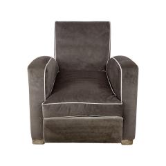 Pair of French Art Deco lounge chairs - 4555815