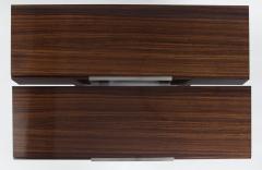 Pair of French Art Moderne Rosewood Console Tables - 1589322