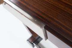 Pair of French Art Moderne Rosewood Console Tables - 1589331