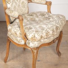 Pair of French Beechwood Salon Chairs - 3623032