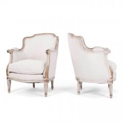 Pair of French Bergere Armchairs - 4543269