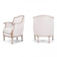 Pair of French Bergere Armchairs - 4543271