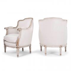 Pair of French Bergere Armchairs - 4543272