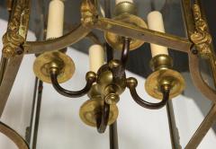 Pair of French Brass Hall Lanterns - 1800650