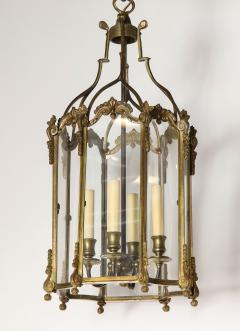 Pair of French Brass Hall Lanterns - 1800651