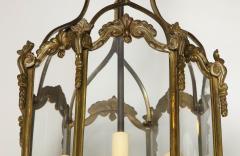 Pair of French Brass Hall Lanterns - 1800653