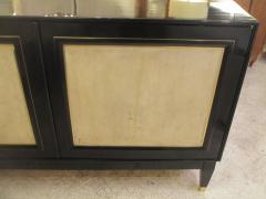 Pair of French Bronze Inlaid Ebonized Parchment Cabinets - 330344