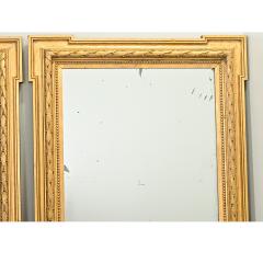 Pair of French Carved Gold Gilt Mirrors - 3593680