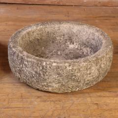 Pair of French Carved Stone Planters C 1910 - 4764781
