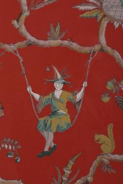 Pair of French Chinoiserie Wallpaper Panels - 140677