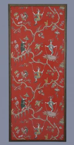 Pair of French Chinoiserie Wallpaper Panels - 140681