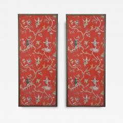 Pair of French Chinoiserie Wallpaper Panels - 141854