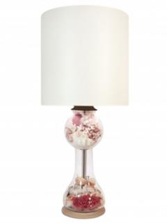 Pair of French Cloche Shell Lamps - 1413141