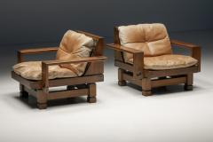 Pair of French Club Chairs 1960s - 2702827