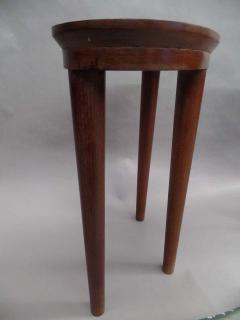 Pair of French Colonial Solid Wood Side Tables Consoles Nightstands 1930 - 1819581