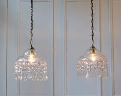 Pair of French Crystal Lights - 4812512