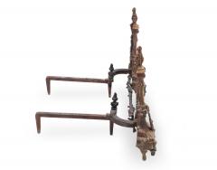 Pair of French Directoire Bronze Andirons - 4517584