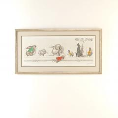 Pair of French Dog Prints circa 1950 - 4245341
