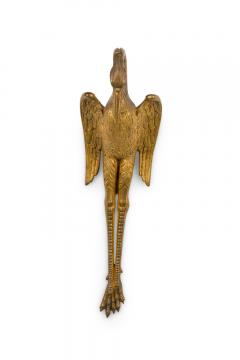 Pair of French Empire Bronze Bird Tie Backs - 4321983