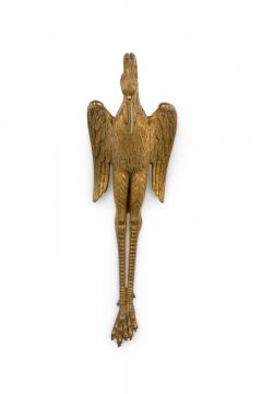 Pair of French Empire Bronze Bird Tie Backs - 4321984